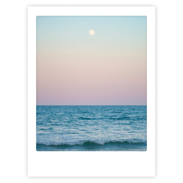pickmotion-calm-sea-art-poster-mit-echtglas-rahmen image 1