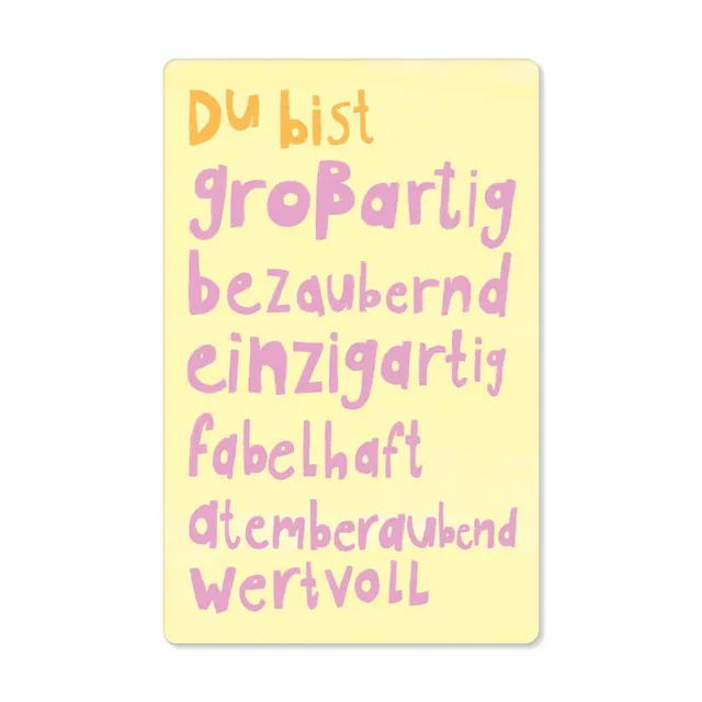 pickmotion-kind-mind-cards-du-bist-gro-artig-bezaubernd image 1