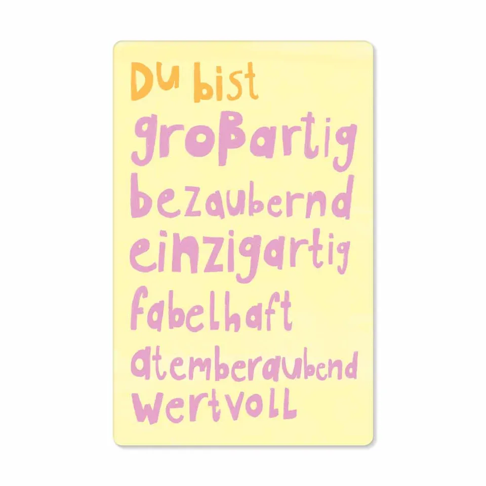 pickmotion-kind-mind-cards-du-bist-gro-artig-bezaubernd image 1