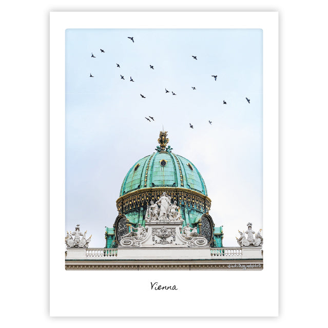 pickmotion-hofburg-vienna-art-poster-mit-echtglas-rahmen image 1