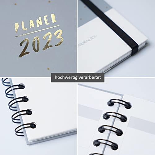gr-tz-verlag-terminplaner-organizer-2023-a5-buchkalender-1-woche-2-seiten-schwar image 8