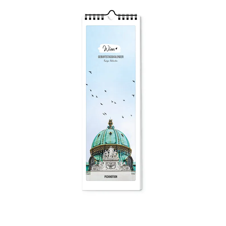 pickmotion-wien-geburtstagskalender-12x36-cm image 1