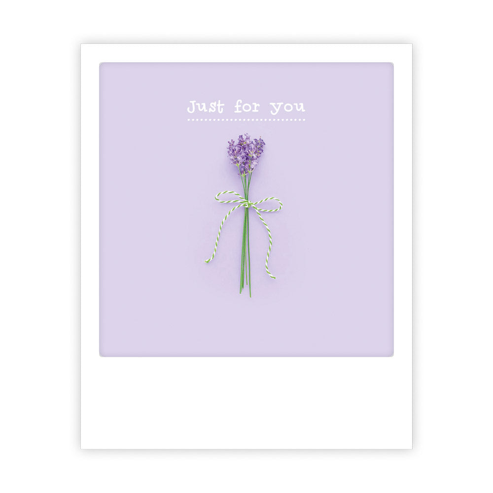 pickmotion-just-for-you-postkarte-im-sofortbild-stil image 1