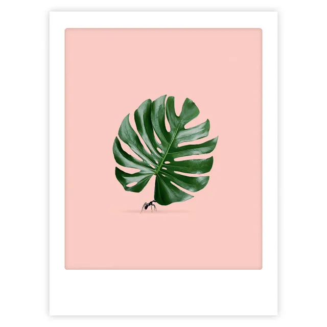pickmotion-stay-strong-art-poster-mit-echtglas-rahmen image 1