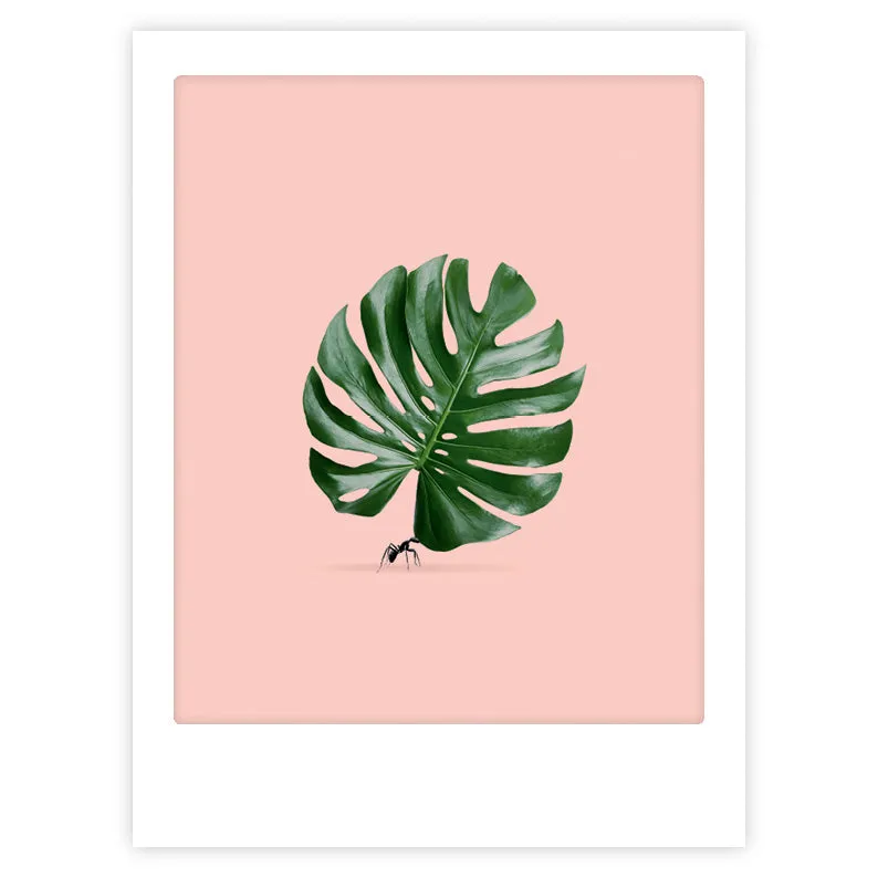 pickmotion-stay-strong-art-poster-mit-echtglas-rahmen image 1