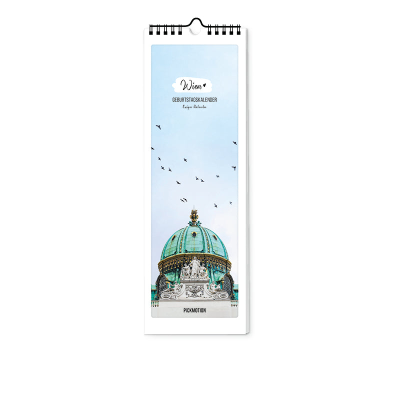 pickmotion-wien-geburtstagskalender-12x36-cm image 1