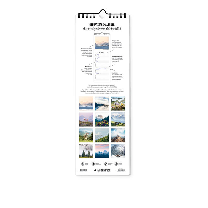 pickmotion-geburtstagskalender-der-berg-ruft-12x36-cm image 3