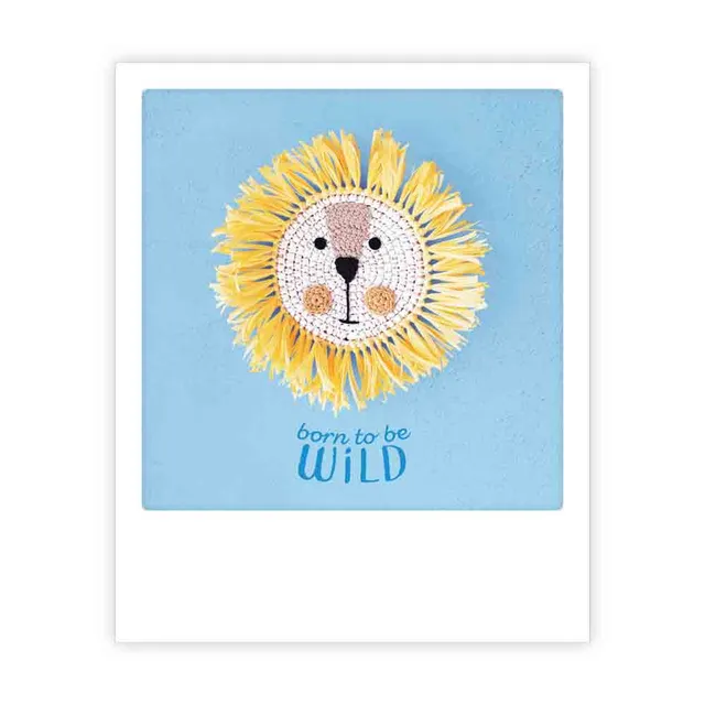 pickmotion-born-to-be-wild-postkarte-sofortbild-stil-einzelmotiv image 1