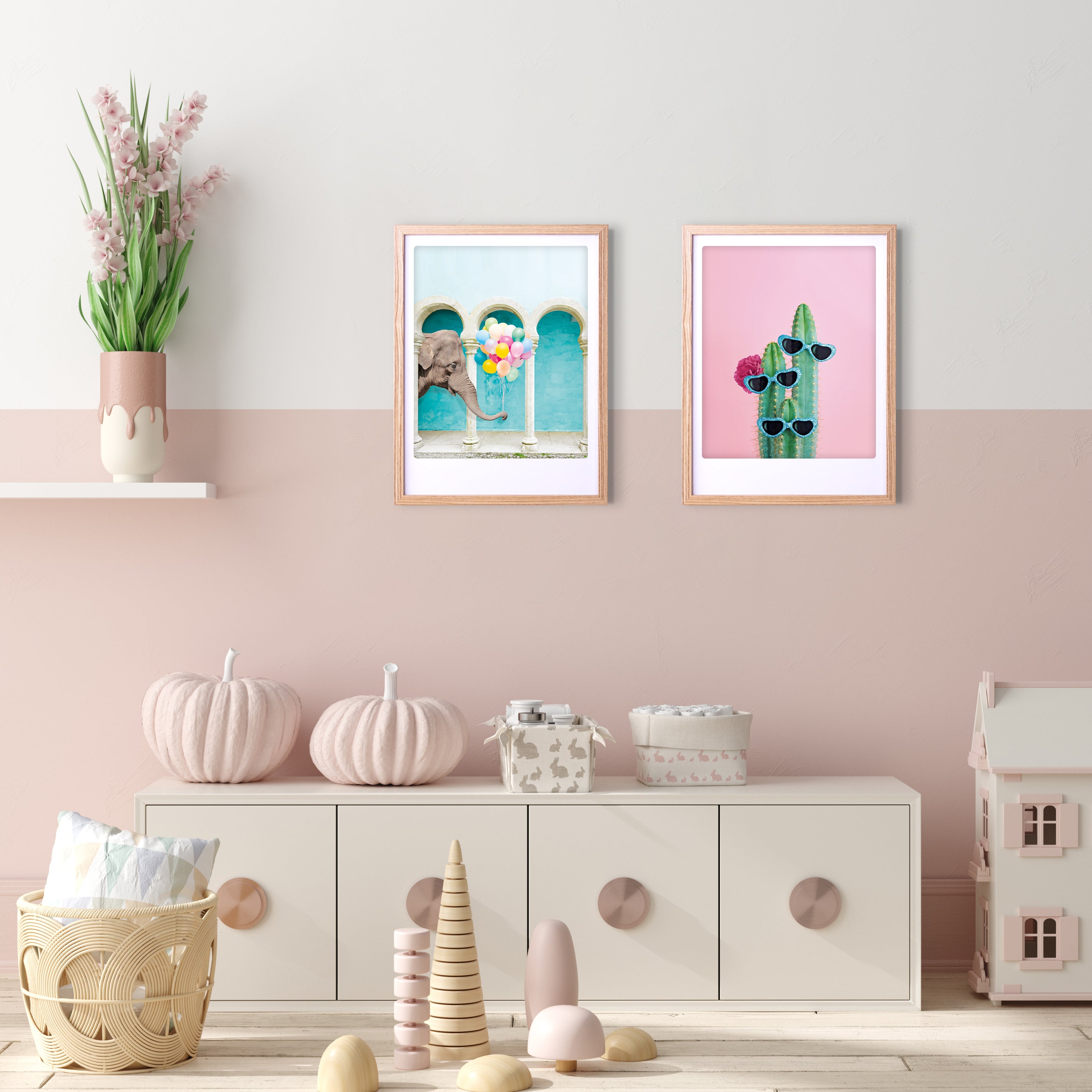 pickmotion-we-are-family-art-poster-mit-echtglas-rahmen image 2