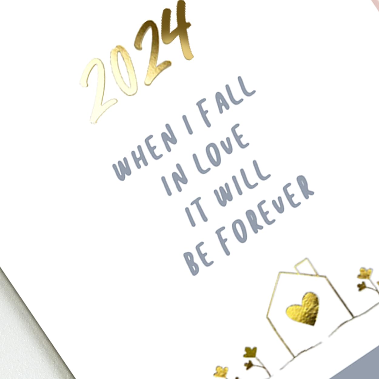 gr-tz-verlag-bastelkalender-3-spalten-22-x-43-cm-blattgold-fotokalender-zum-selb image 2