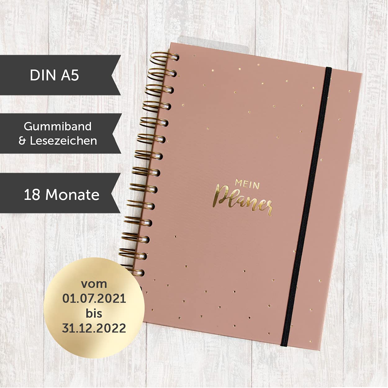 gr-tz-verlag-terminplaner-2021-2022-din-a5-organizer-ros-18-monate image 2