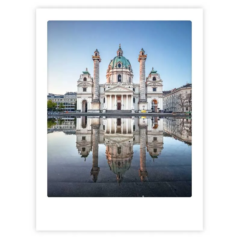 pickmotion-art-poster-reflection-mit-echtglas-rahmen image 1