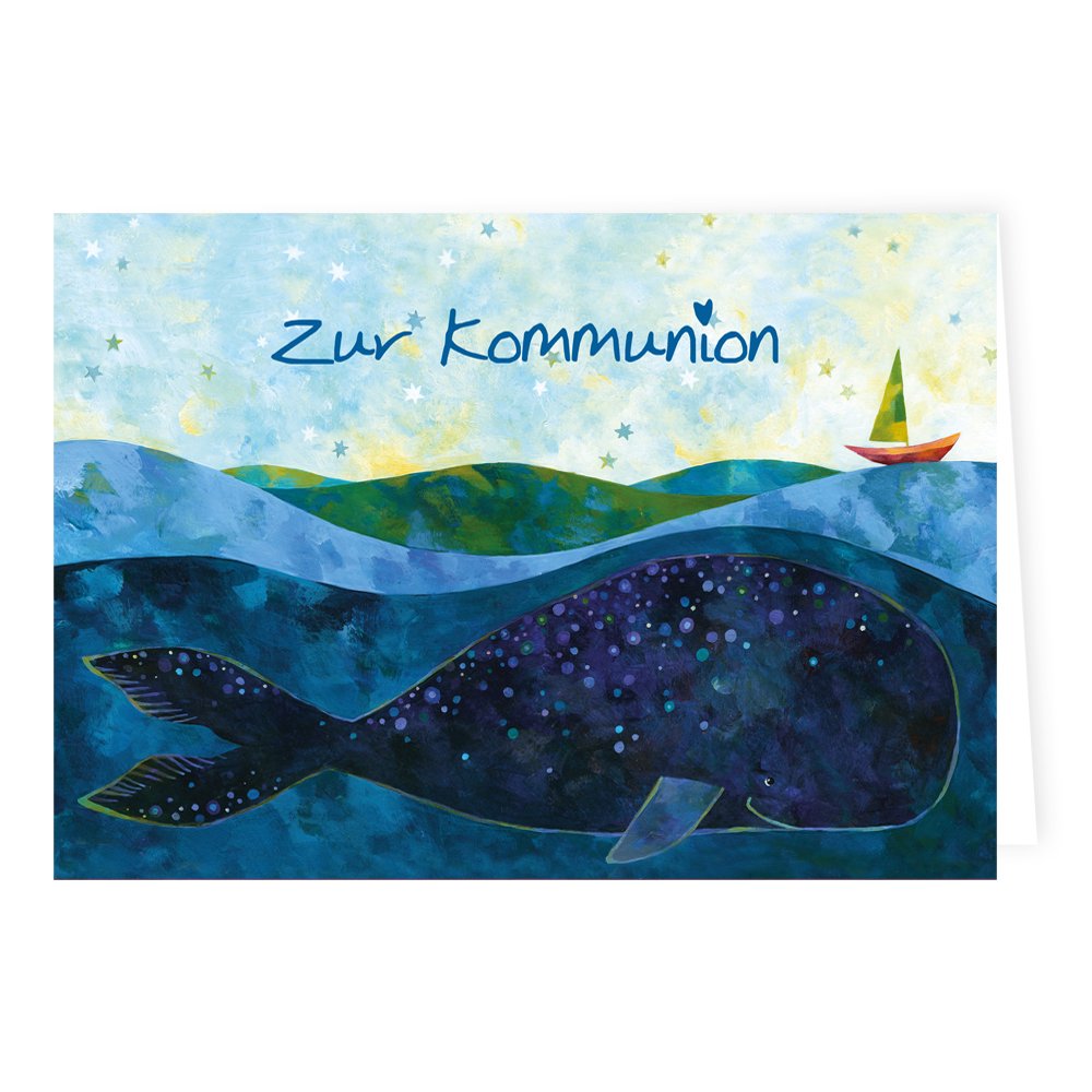 gr-tz-verlag-2er-set-gl-ckwunschkarten-konfirmation-boot-wal-arche-klappkarten-m image 2