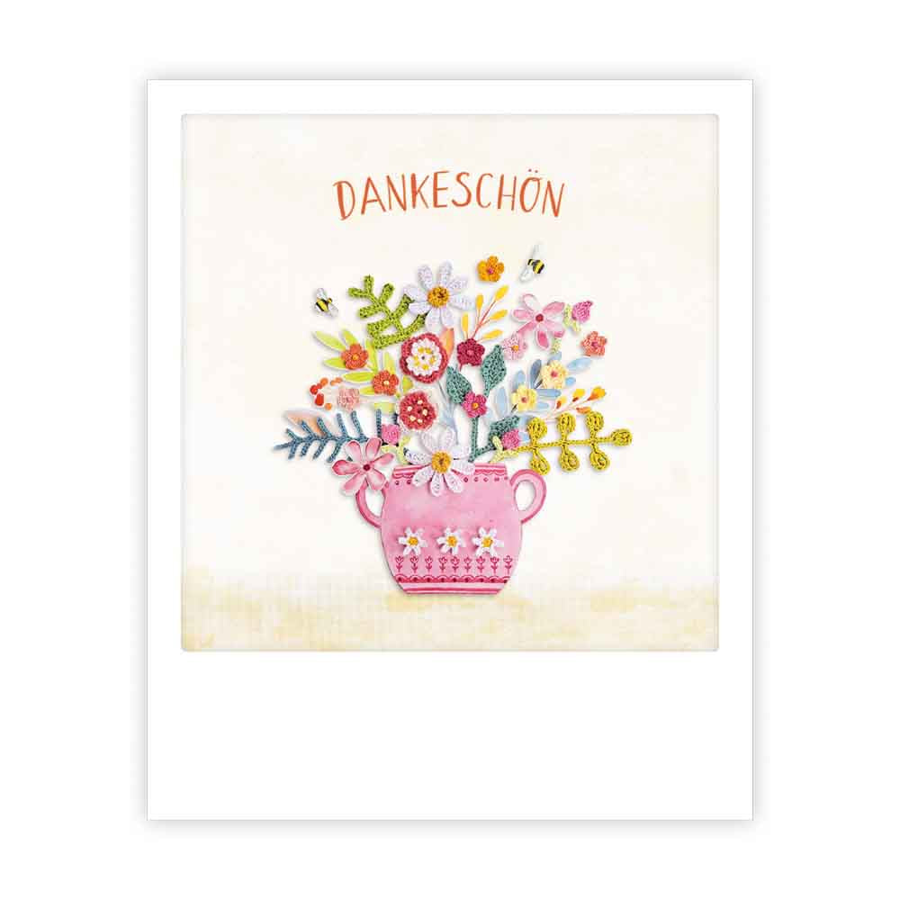 pickmotion-postkarte-dankesch-n-h-kelblumen-im-sofortbild-stil image 1