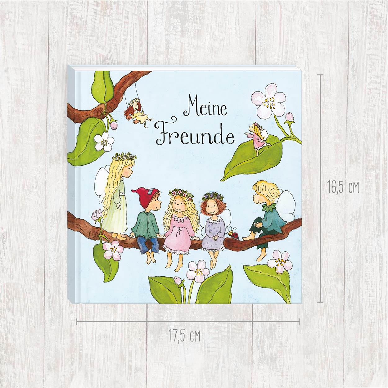gr-tz-verlag-freundebuch-elfen-f-r-m-dchen-poesiealbum-17-5-x-17-cm image 2