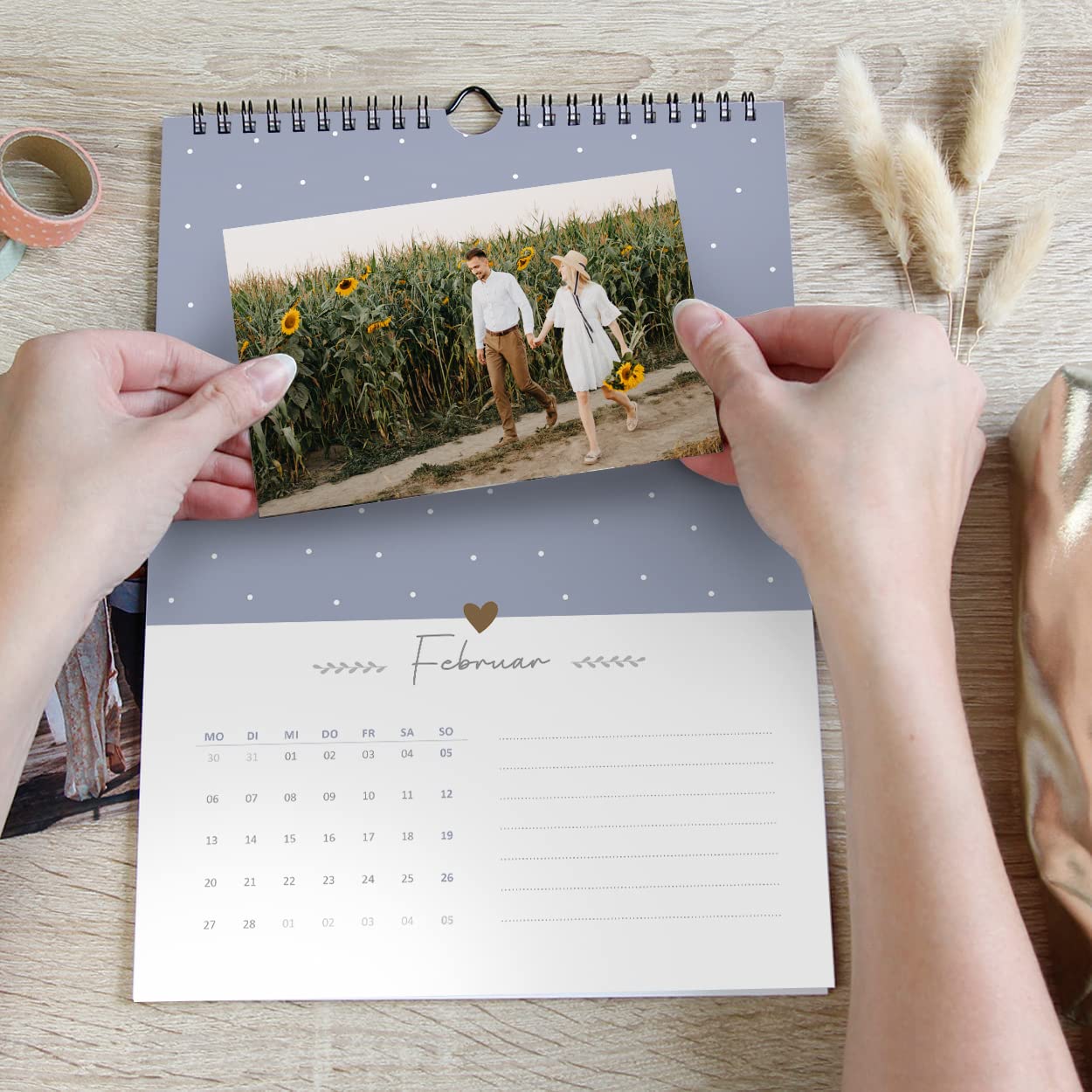 gr-tz-verlag-bastelkalender-blattgold-a4-wandkalender-zum-selbstgestalten image 3