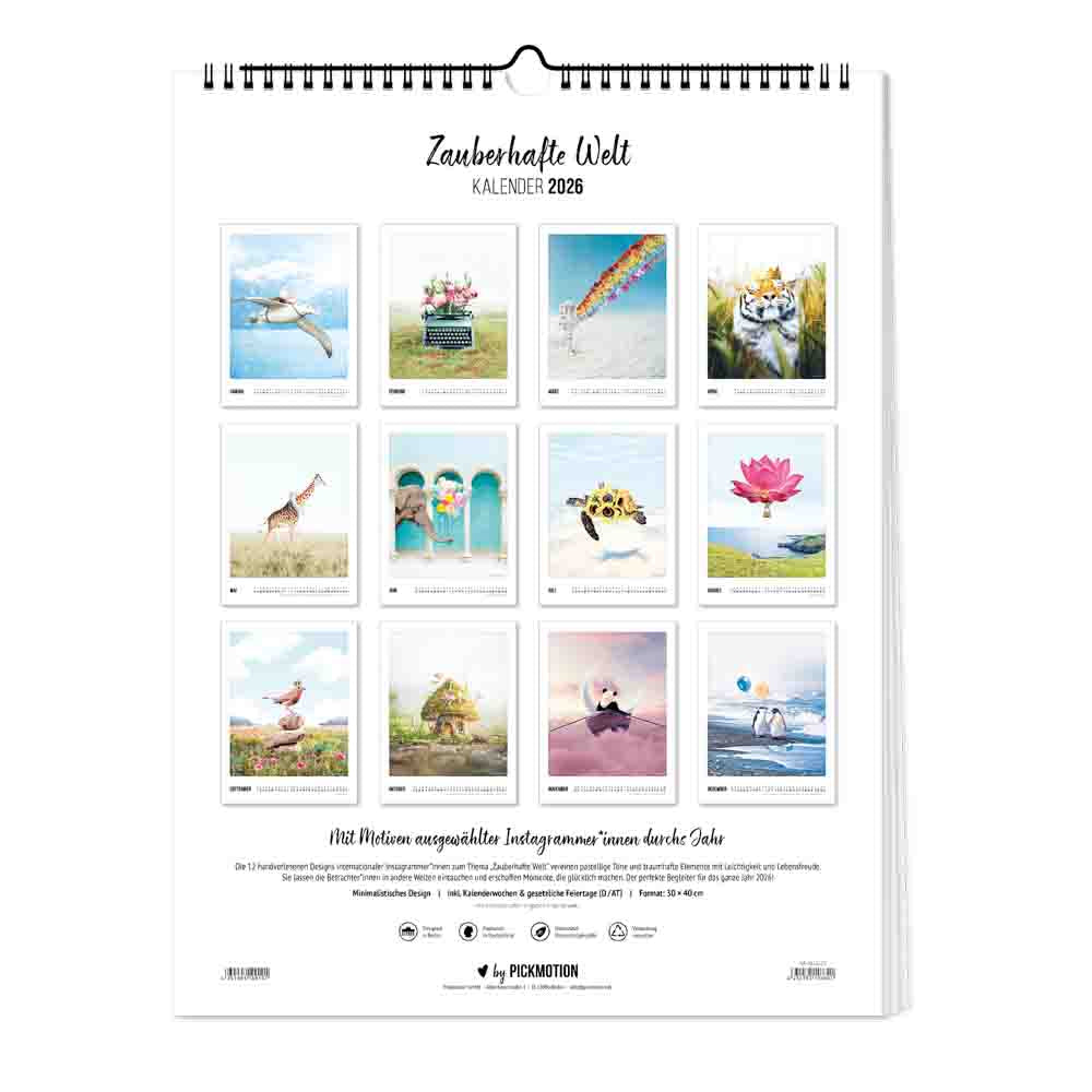 pickmotion-zauberhafte-welt-kalender-2026-30x40 image 4