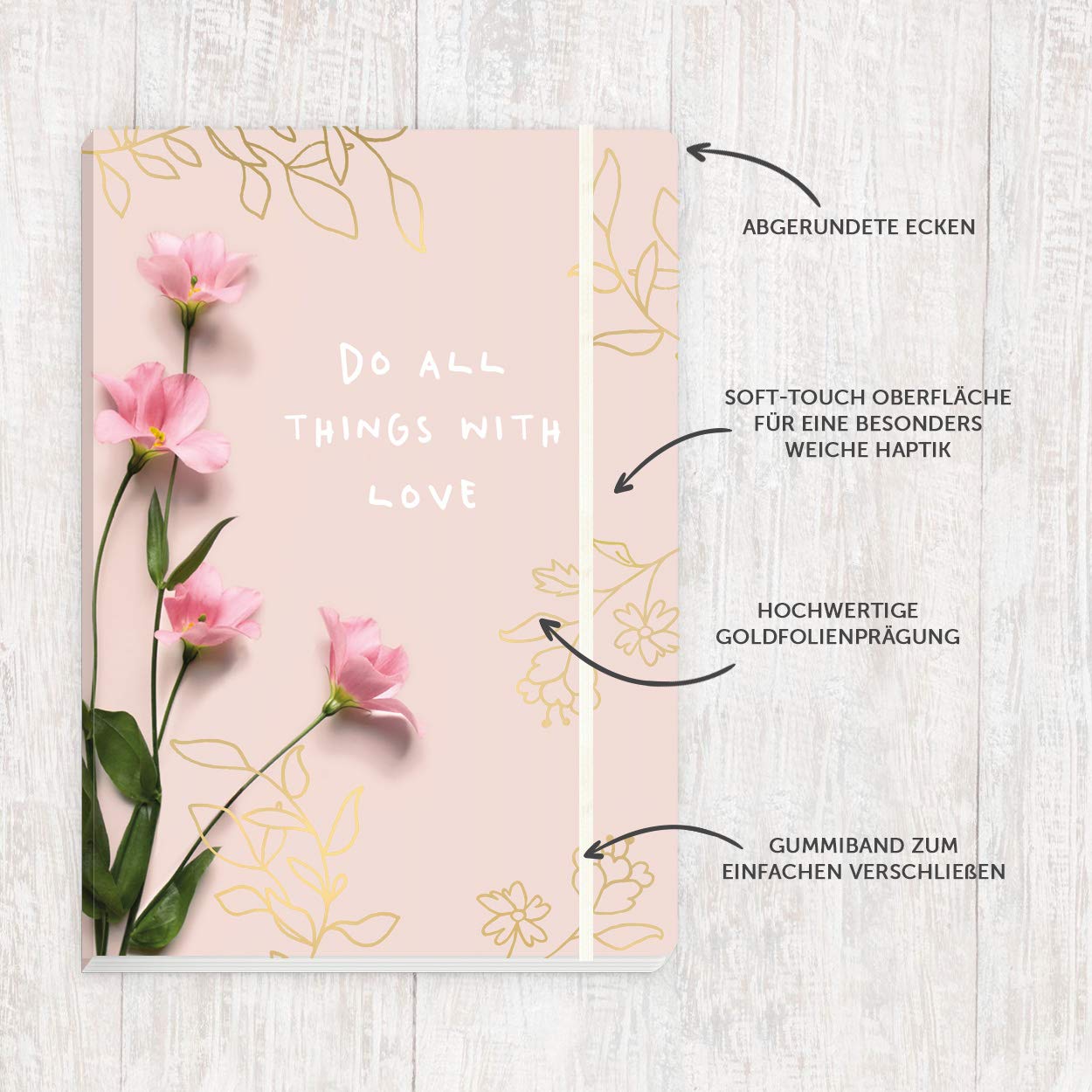 gr-tz-verlag-notizbuch-a5-blumen-dotted-176-seiten-softcover-mit-gummiband image 4