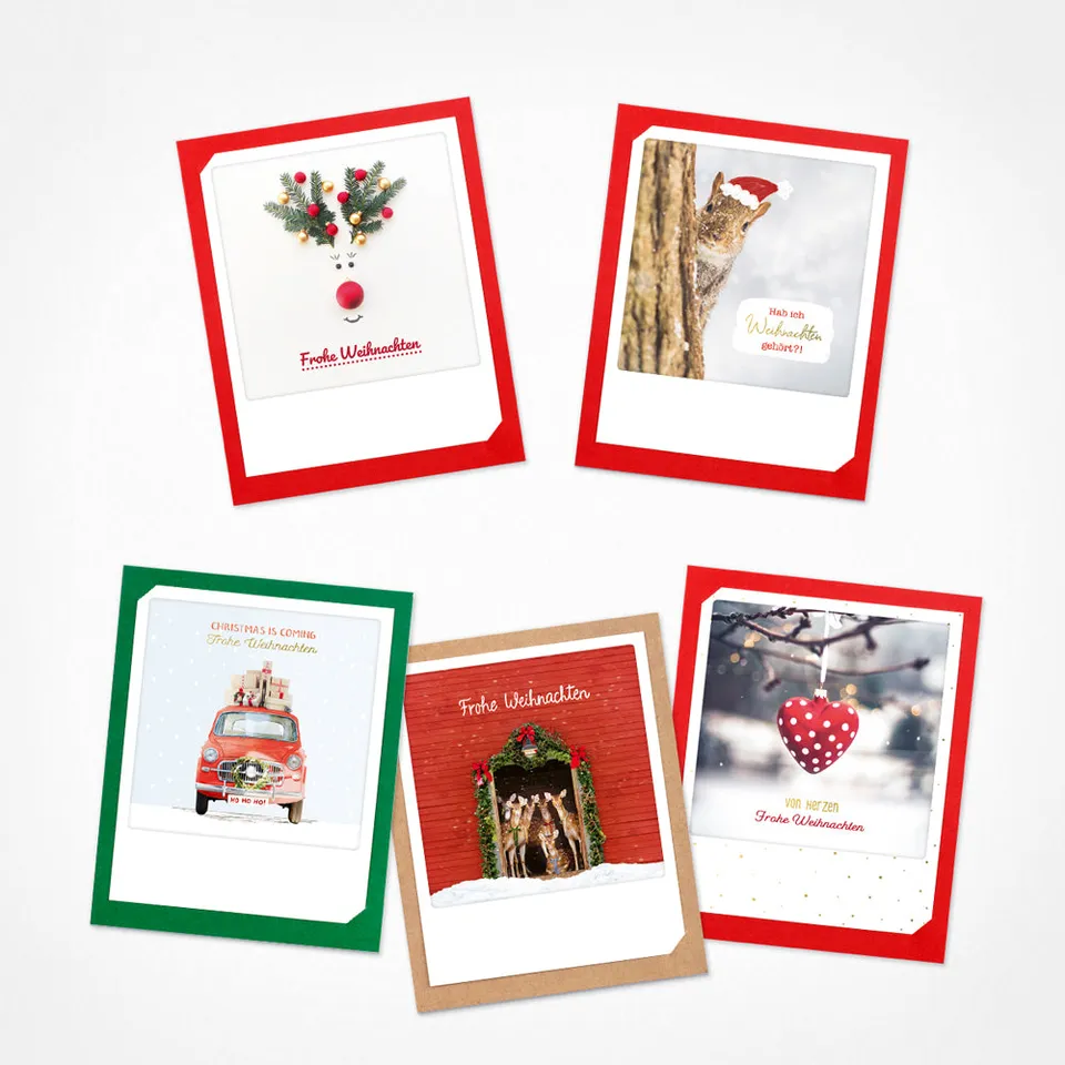 pickmotion-es-weihnachtet-sehr-klappkarten-set-5er image 1