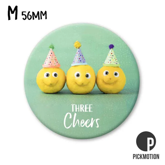 pickmotion-three-cheers-zitronen-magnet-m-56-mm image 1