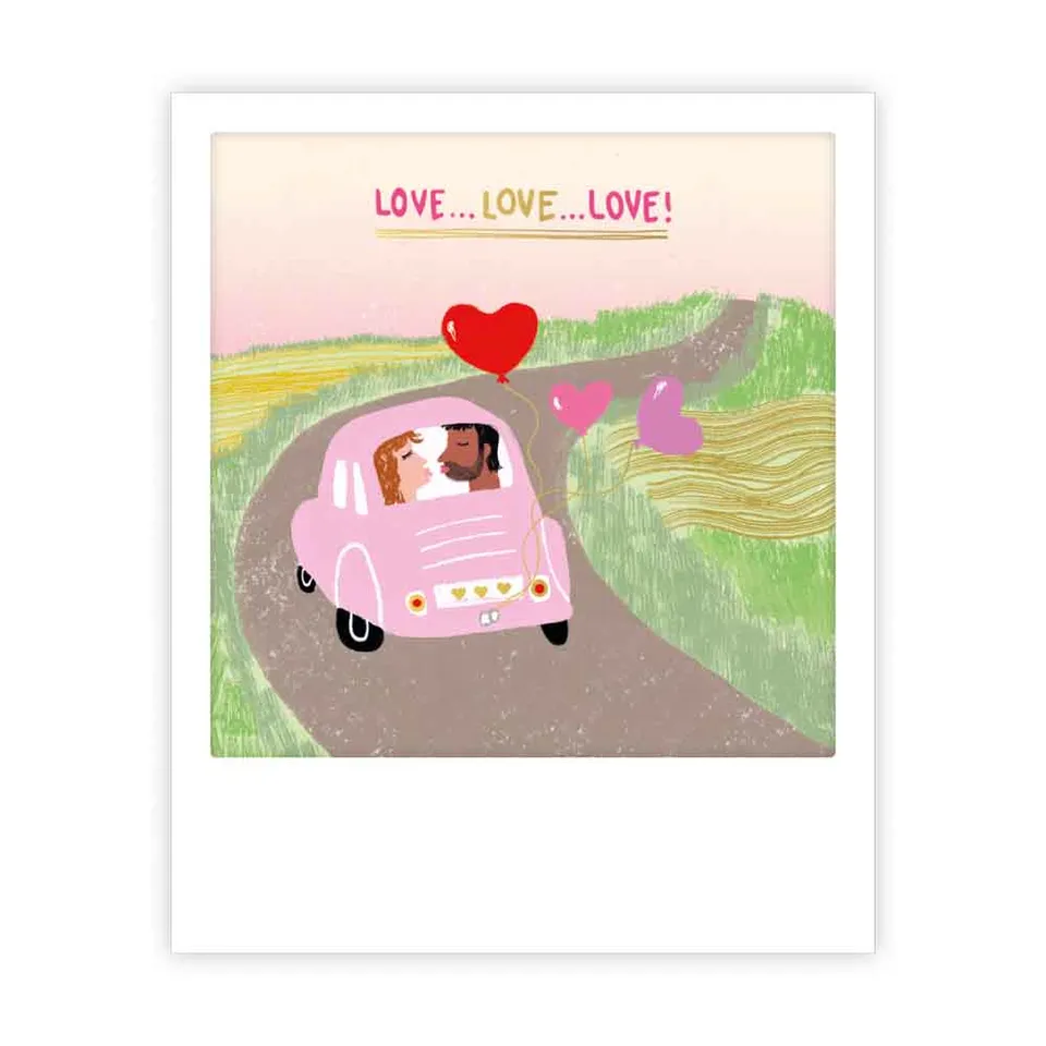 pickmotion-kleine-postkarte-love-love-love image 1