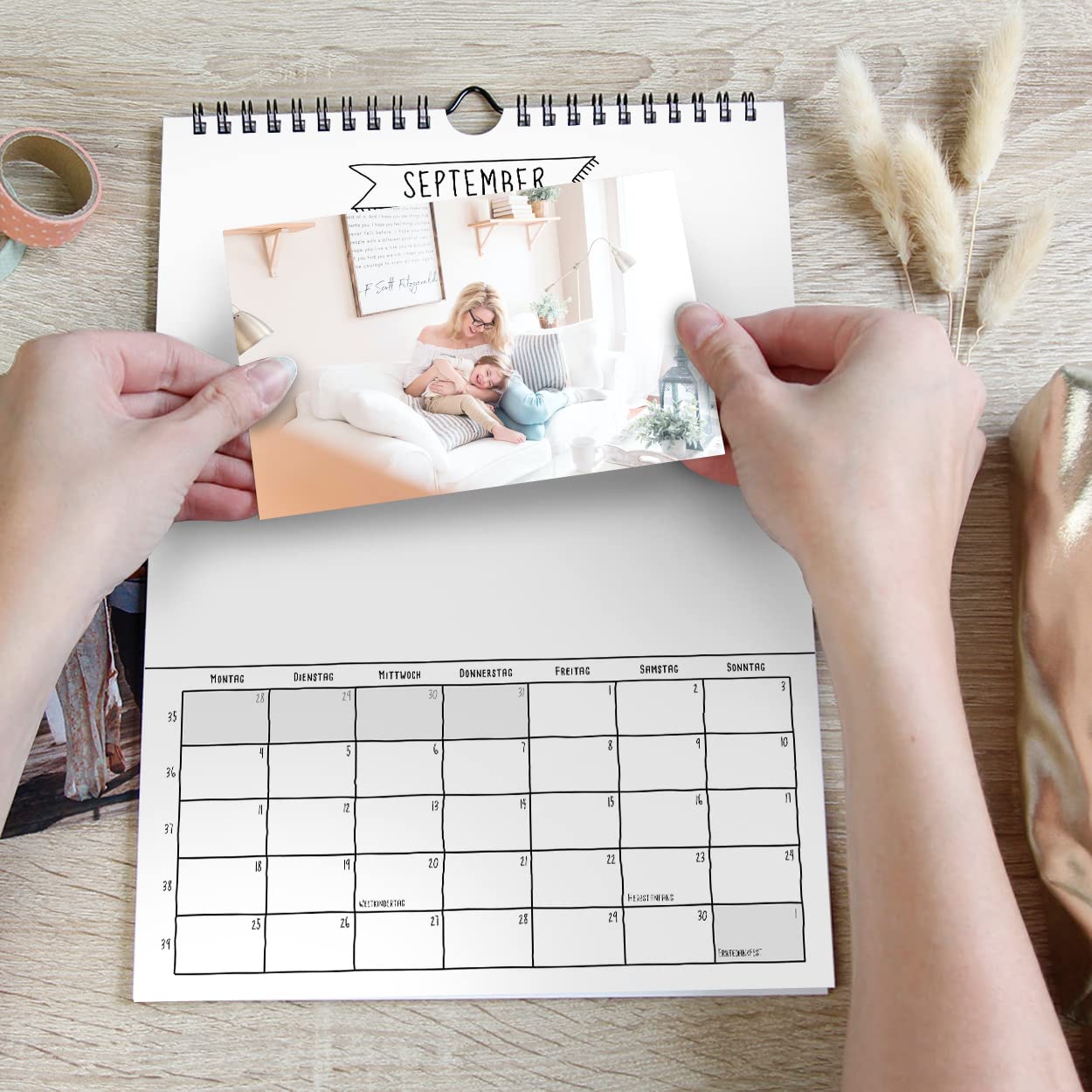 gr-tz-verlag-bastelkalender-2023-a4-wandkalender-zum-selbstgestalten image 3