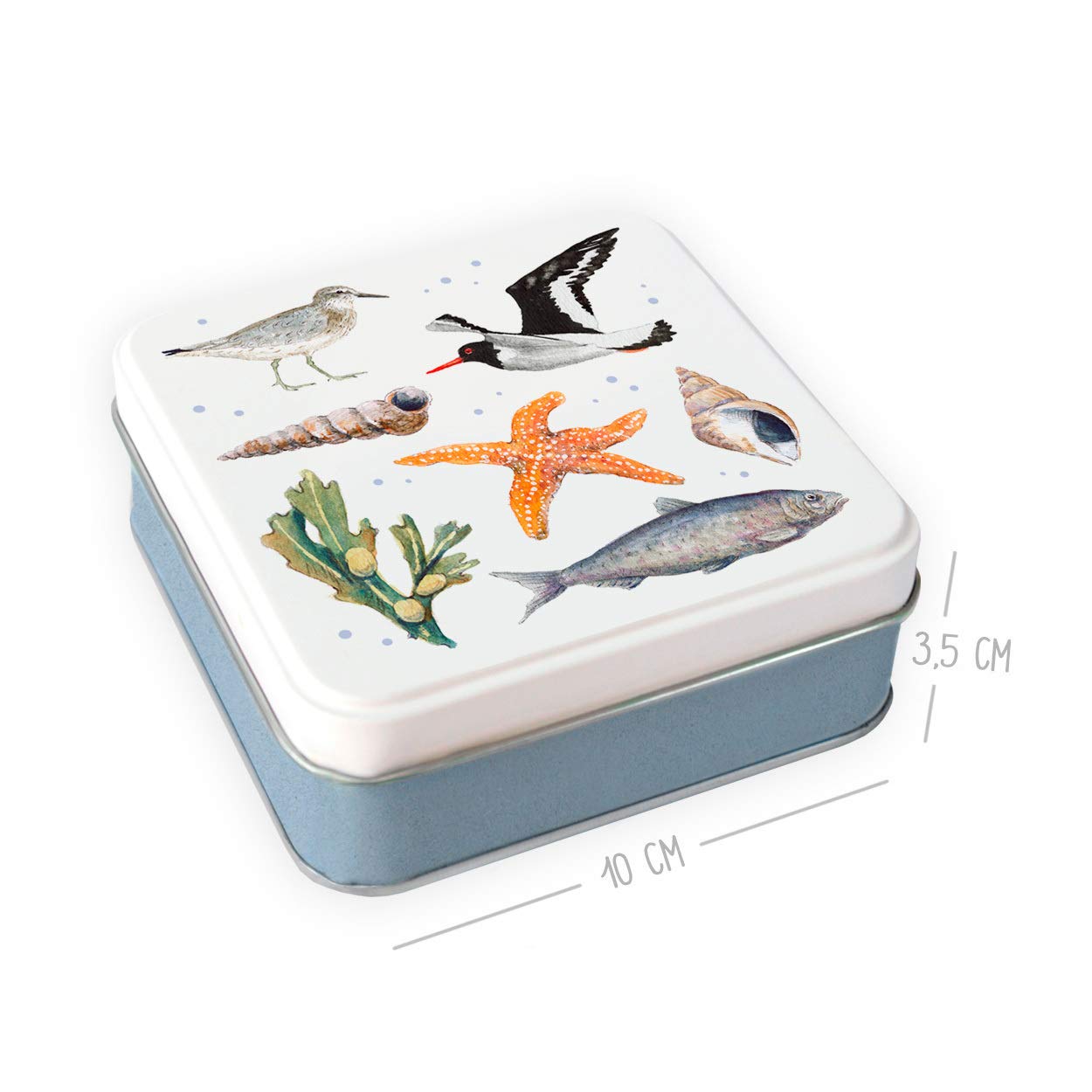 gr-tz-verlag-blechdose-fernweh-maritim-mini-geschenkbox-quadratisch image 2