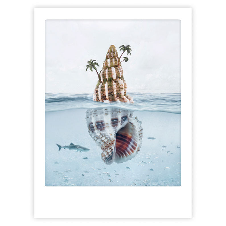 pickmotion-magic-sea-art-poster-mit-echtglas-rahmen image 1