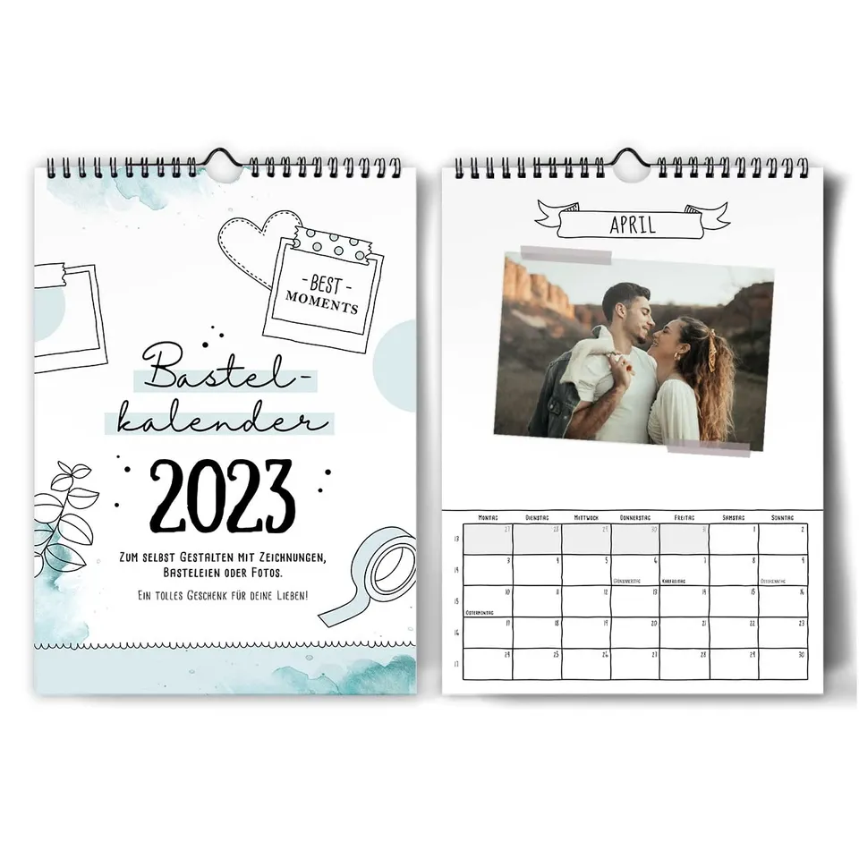 gr-tz-verlag-bastelkalender-2023-a4-wandkalender-zum-selbstgestalten image 1