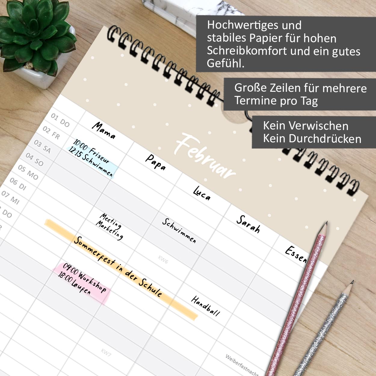 gr-tz-verlag-familienkalender-2024-blattgold-wandkalender-22-x-43-cm-5-spalten image 3