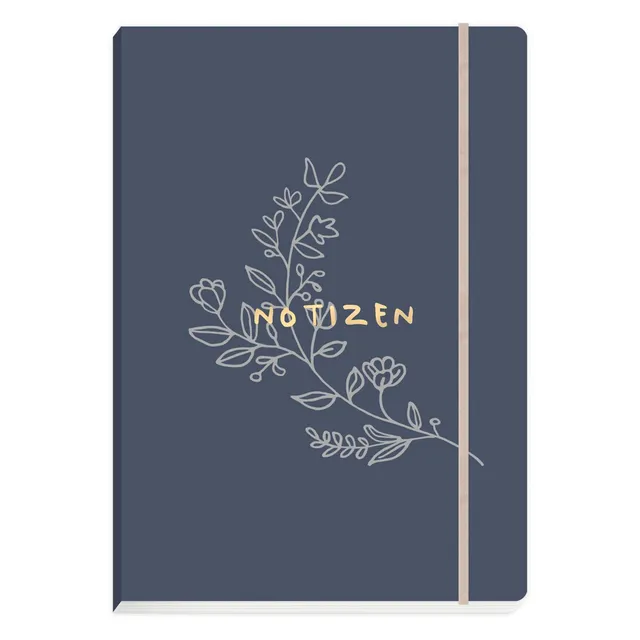 gr-tz-verlag-notizbuch-din-a5-dotted-matt-rosa-176-seiten-softcover-mit-gummiban image 1