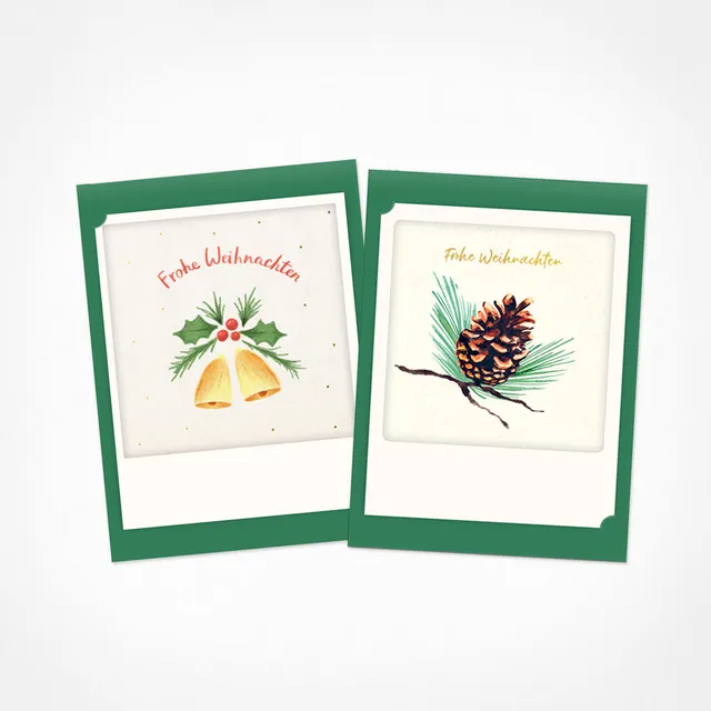 pickmotion-kleine-klappkarten-set-besinnliche-weihnachten-2er image 1