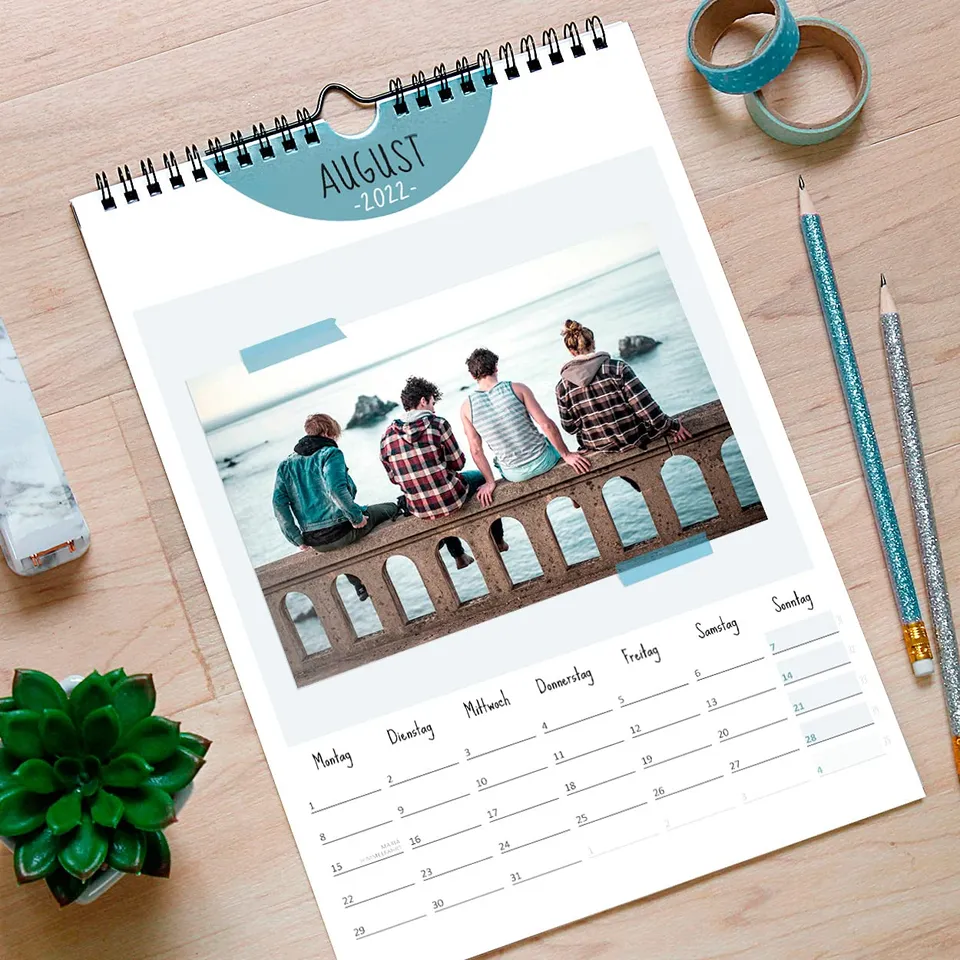 gr-tz-verlag-bastelkalender-2022-din-a4-wandkalender-zum-selbstgestalten image 1