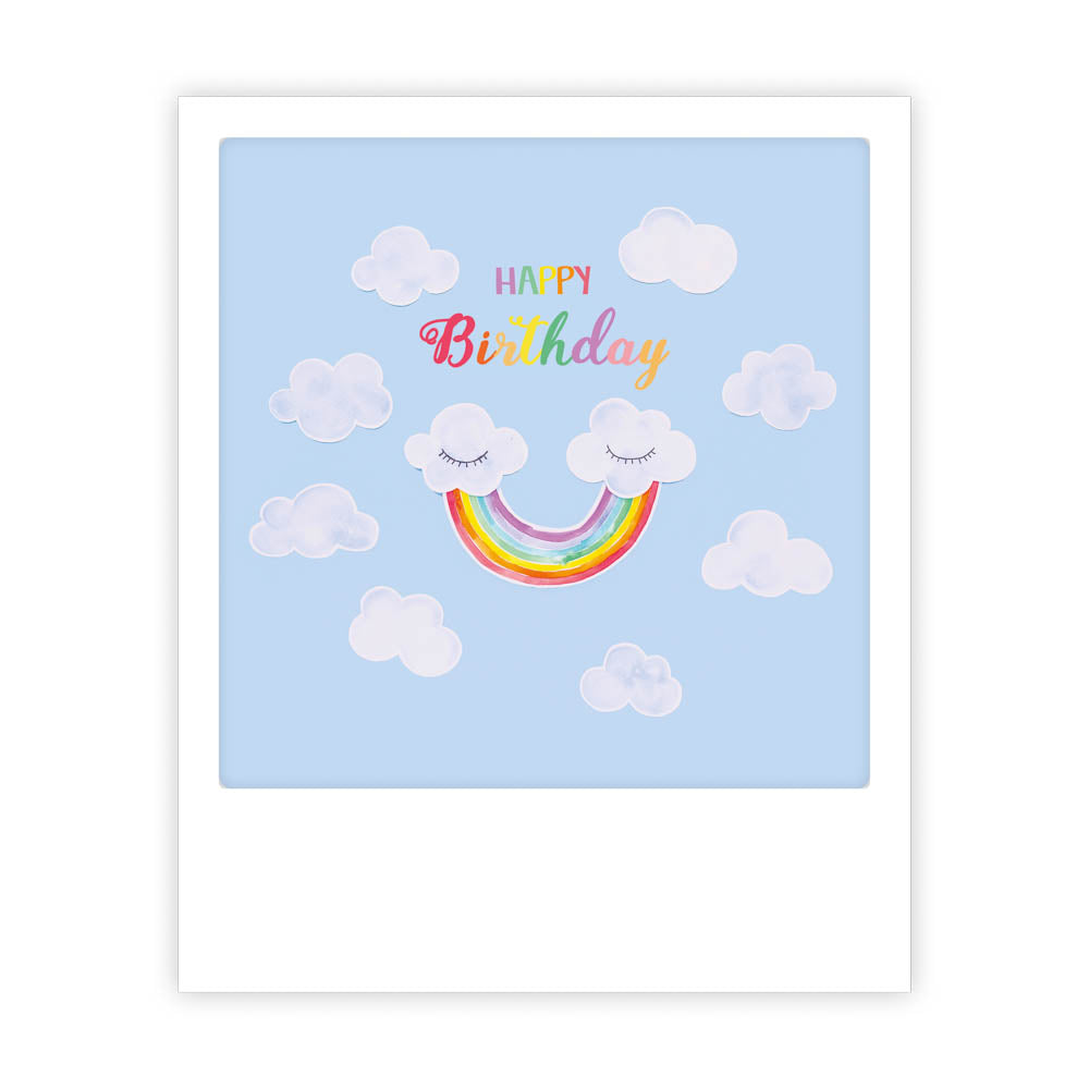 pickmotion-happy-birthday-rainbow-postkarte image 1