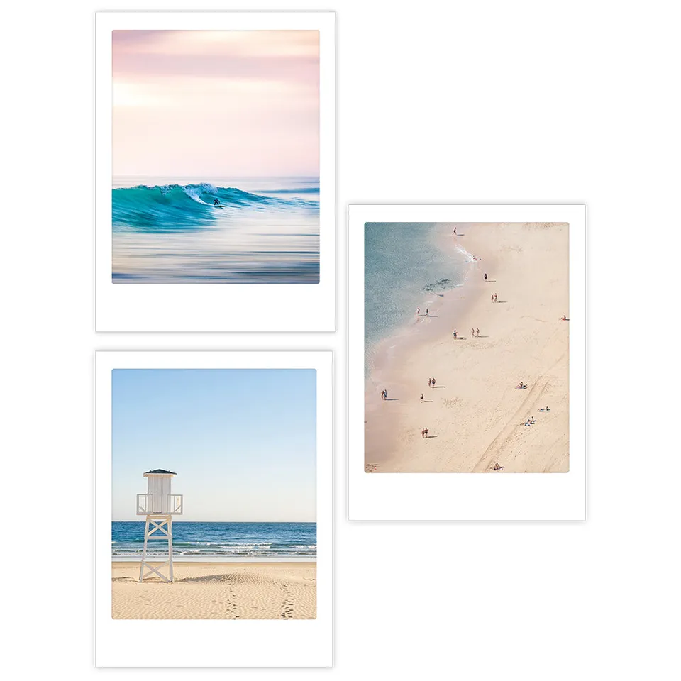 pickmotion-ocean-3er-artposter-set-mit-rahmen image 1