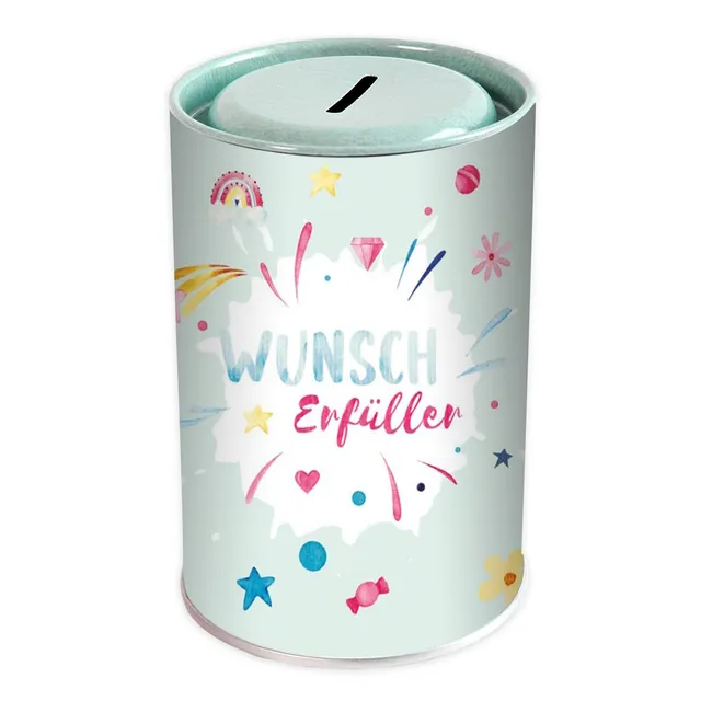 gr-tz-verlag-wunscherf-ller-spardose-aus-blech-pastell-design-12-5-x-8-3-x-8-3-c image 1