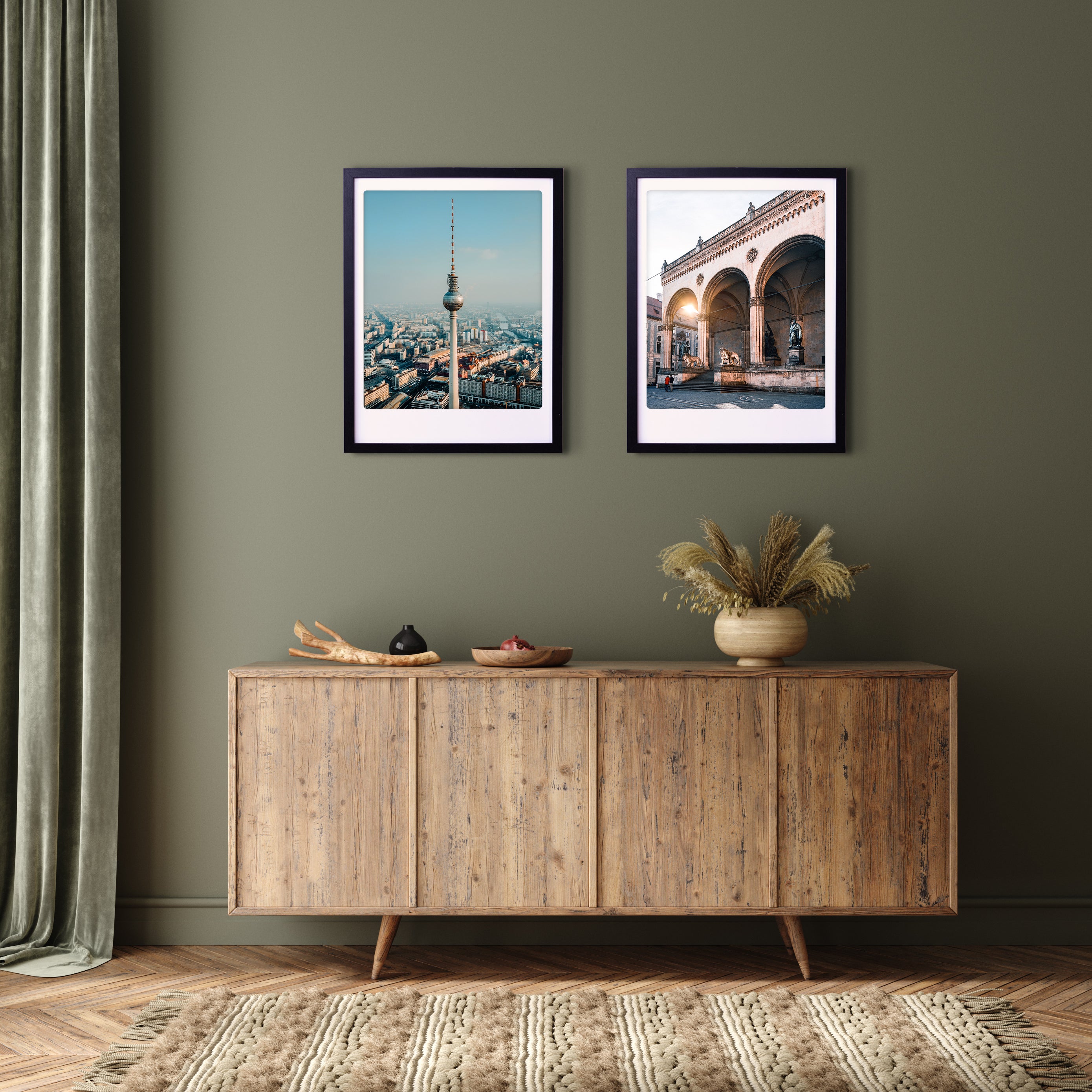 pickmotion-iconic-berlin-art-poster-mit-echtglas-rahmen image 2