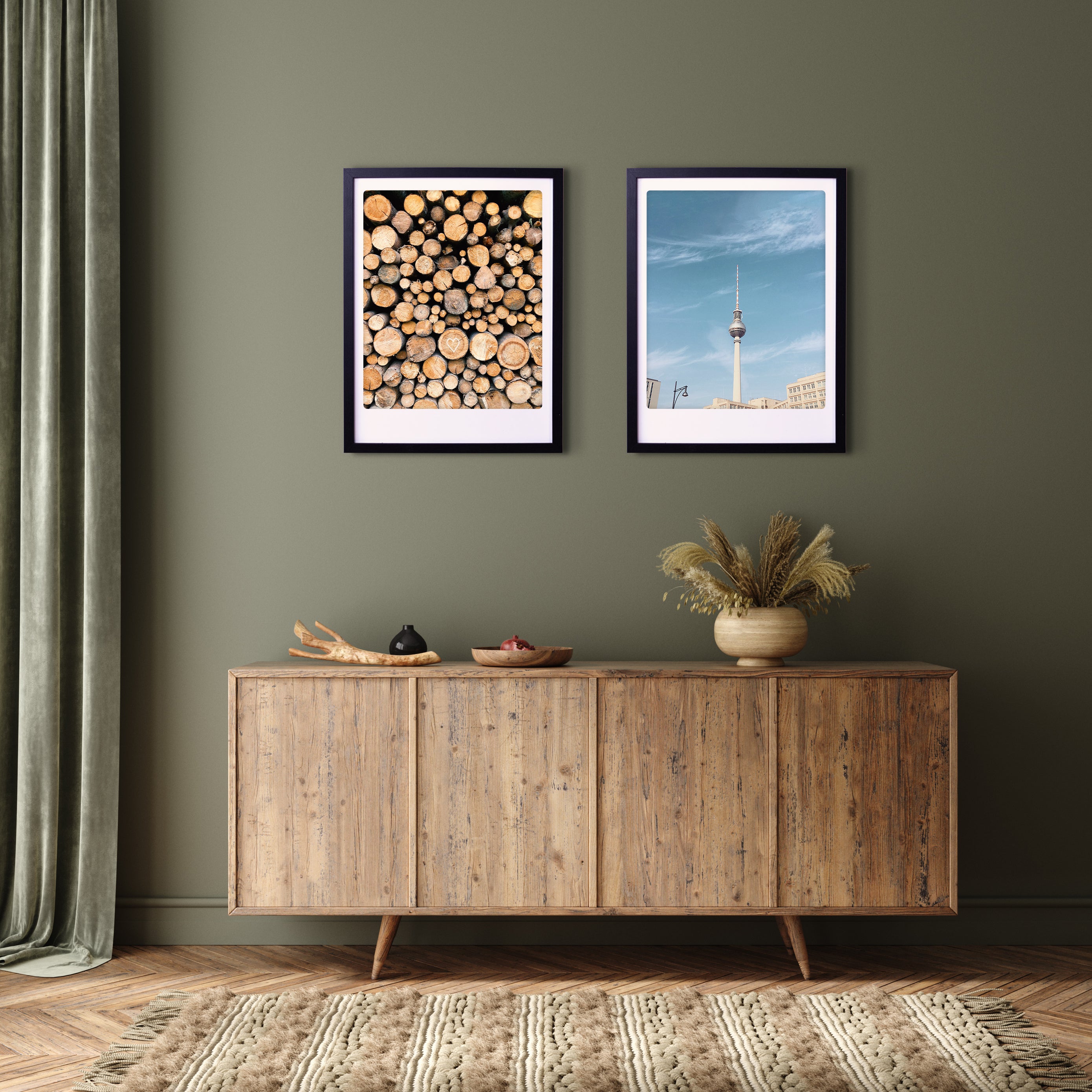 pickmotion-hey-alex-art-poster-mit-echtglas-rahmen image 2