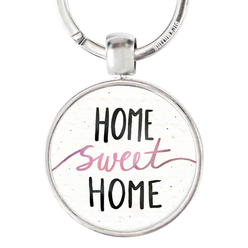 pickmotion-home-sweet-home-schl-sselanh-nger-edelstahl image 1