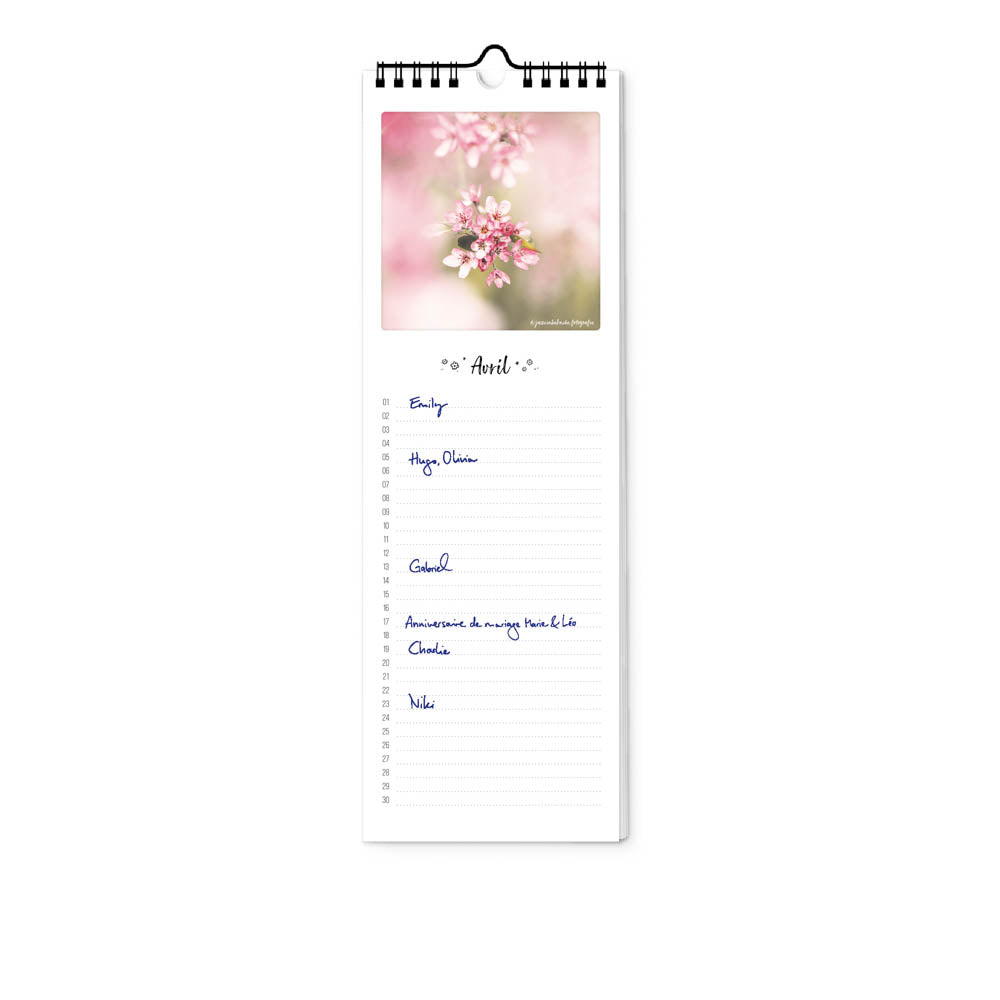 pickmotion-geburtstagskalender-pens-es-fleuries-12x36 image 2