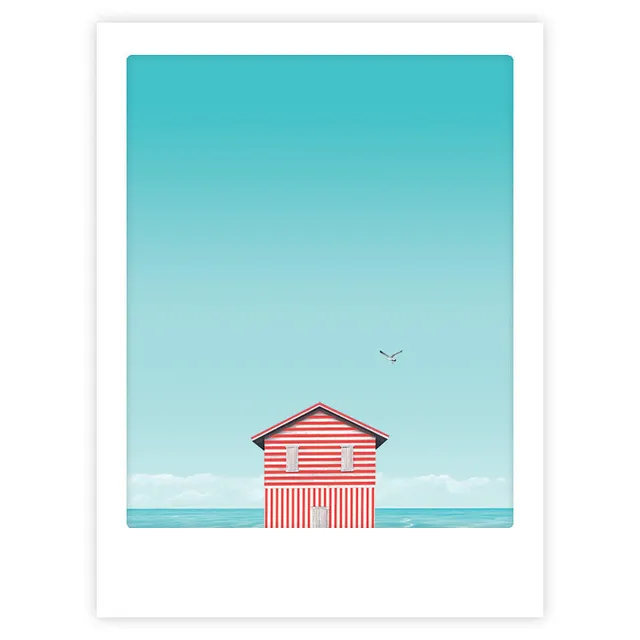 pickmotion-art-poster-life-is-a-beach image 1