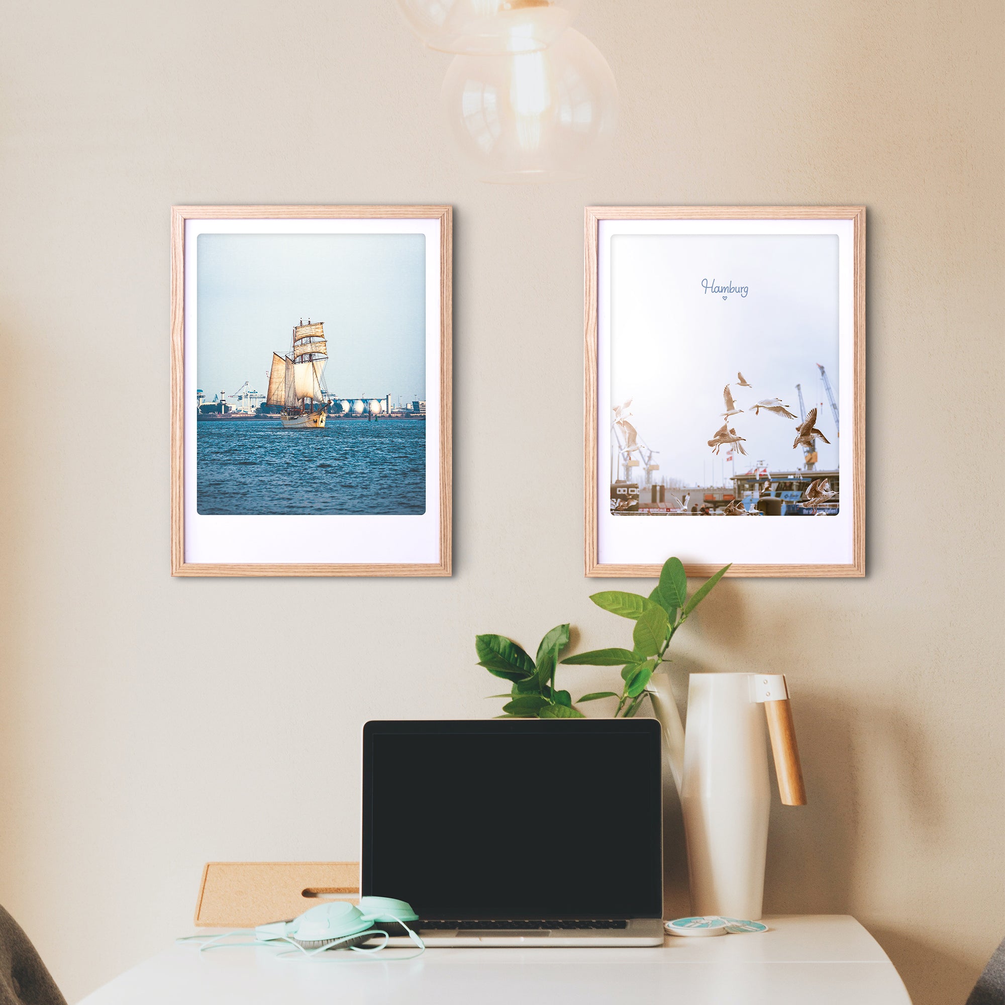 pickmotion-wellenreiter-art-poster-mit-echtglas-rahmen image 2