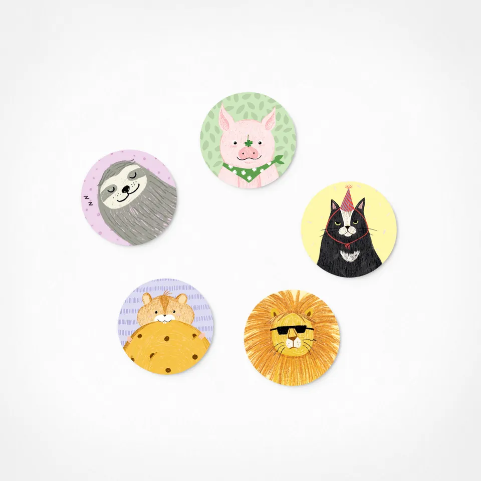 pickmotion-tierische-parade-magnet-set-5-magnete-s image 1