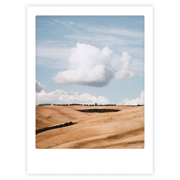 pickmotion-art-poster-soft-cloud-mit-echtglas-rahmen image 1