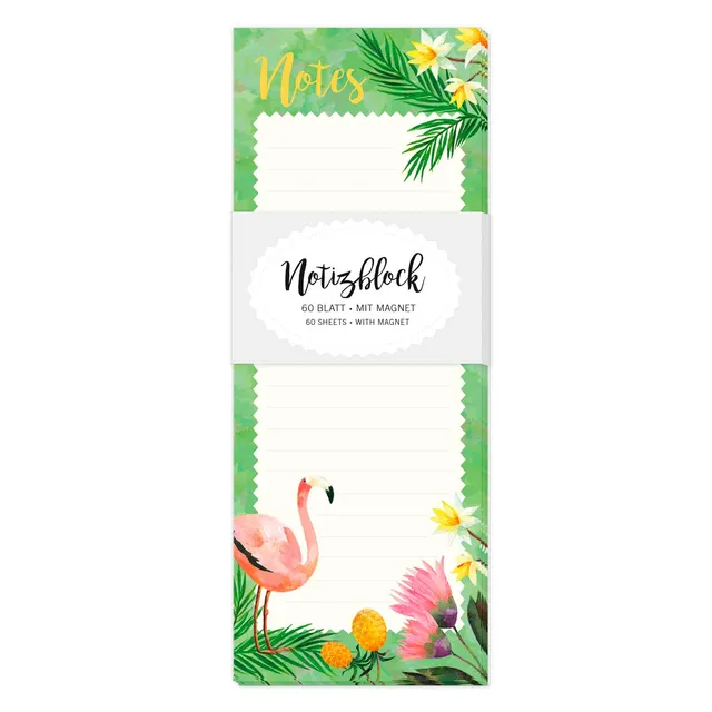 gr-tz-verlag-magnet-notizblock-flamingo-ananas-einkaufsliste-liniert-8-x-21-cm-6 image 1