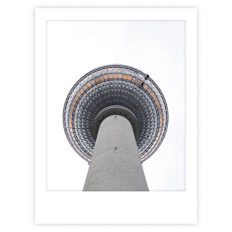 pickmotion-blick-nach-oben-art-poster-mit-echtglas-rahmen image 1