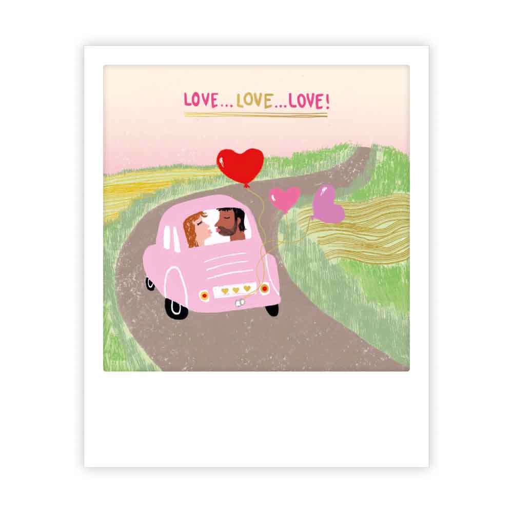 pickmotion-kleine-postkarte-love-love-love image 1