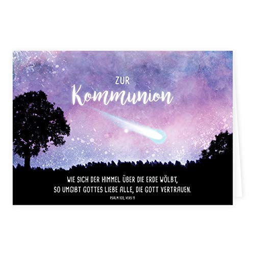 gr-tz-verlag-kommunionkarten-2er-set-modern-lila-klappkarten-11-5x16-5-cm-mit-um image 4