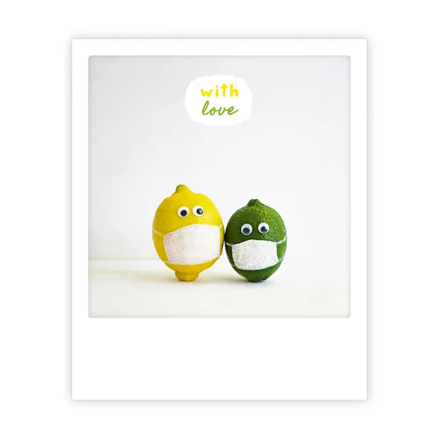 pickmotion-with-love-postkarte-im-sofortbild-stil image 1