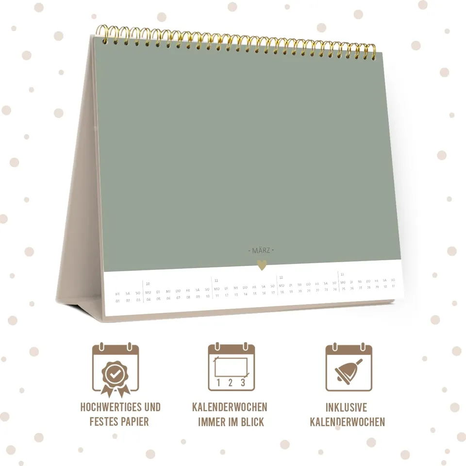 gr-tz-verlag-bastelkalender-2024-tisch-blattgold-foto-diy-tischkalender image 1